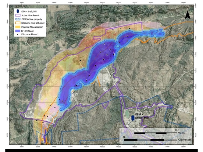 Graphite Deposit Map