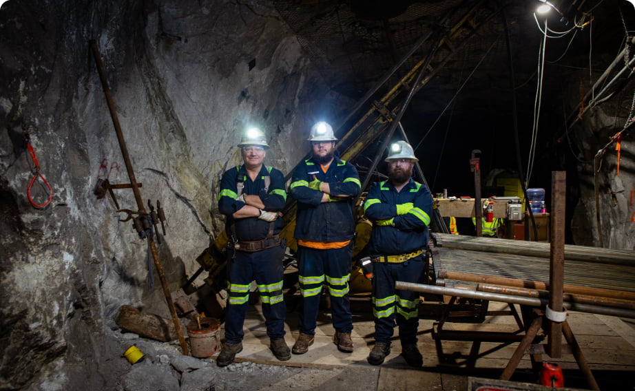 Titan Mining Workers Discover Graphite