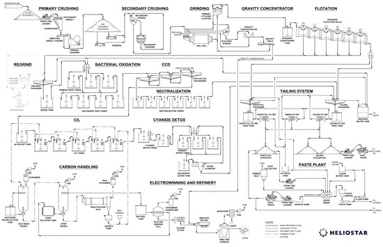 Figure 4 - Process Flow Sheet