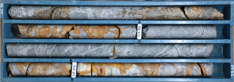 Highlander Silver - Core from BOD-025 (22.6m to 25.6m)