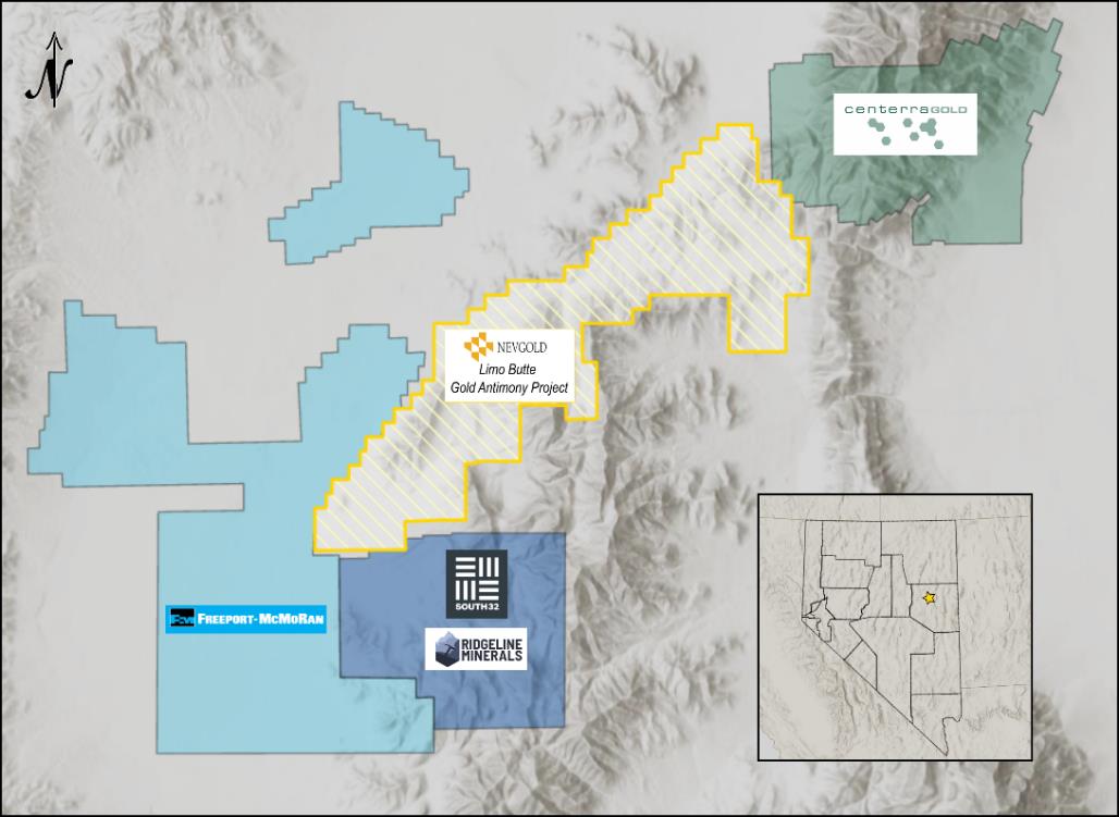 Figure 4 – Limousine Butte Land Holdings and District Exploration Activity map.