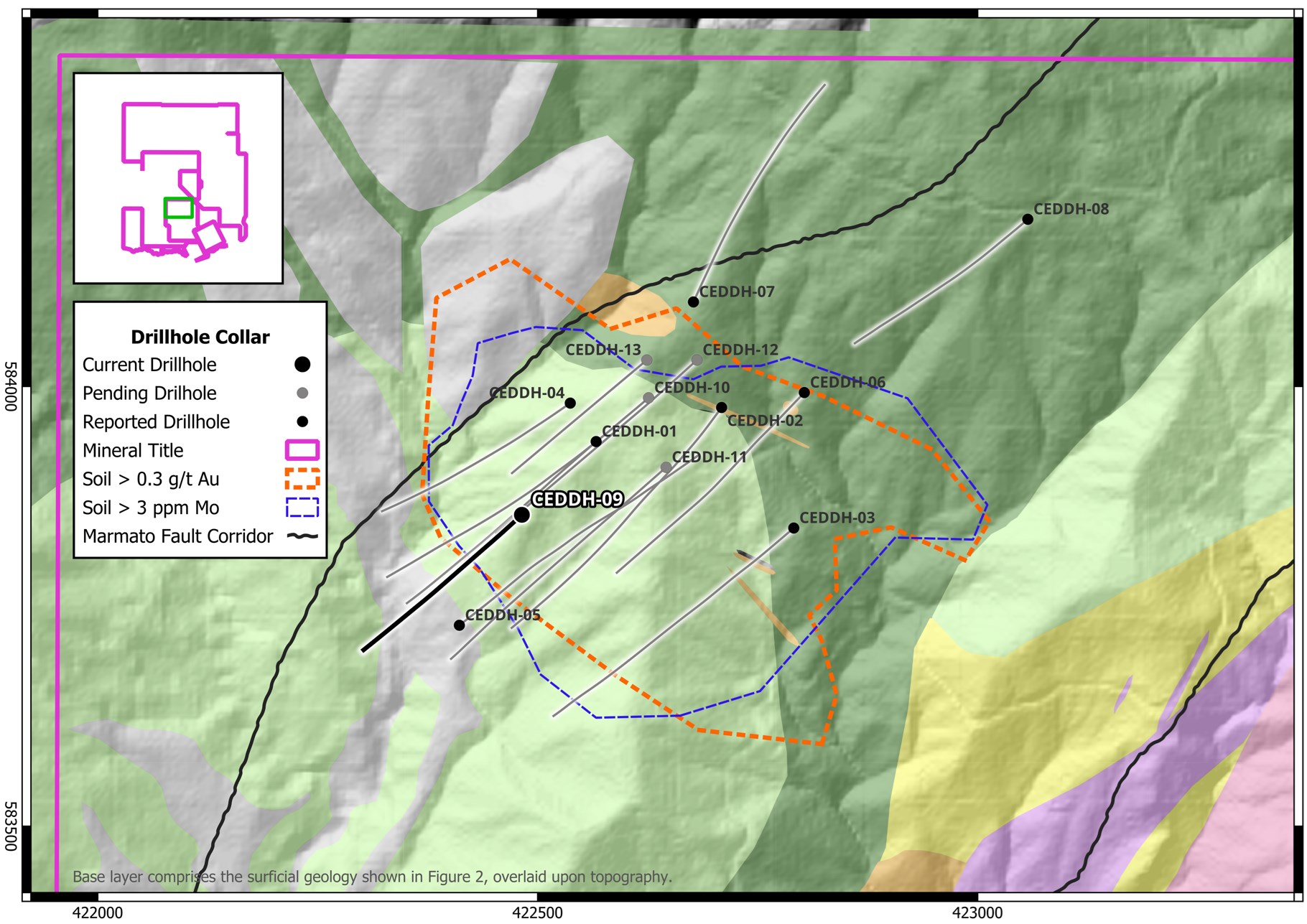 Tiger Gold Ceibal Drill Results