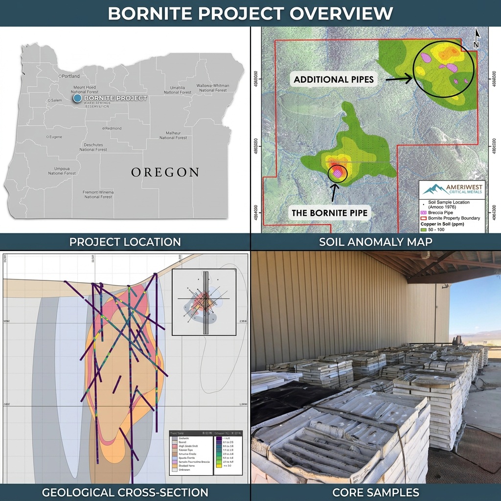 Ameriwest Critical Metals Bornite Project