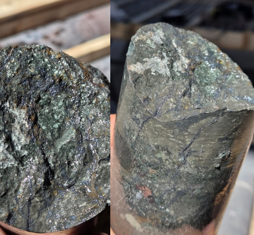 Super Copper Cordillera Cobre drill core
